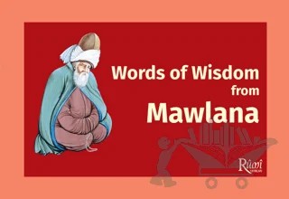 Word of Wisdom From Mawlana – Mevlana Celaleddin Rumi – Rumi Yayınları kitap kapağı