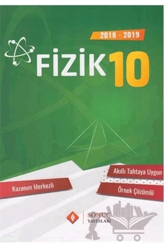 10. Sınıf Fizik Kazanım Merkezli Soru Bankası Seti 2018-2019 – Kolektif – Sonuç Yayınları kitap kapağı