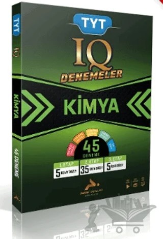 TYT IQ Kimya Video Çözümlü 45 Branş Deneme – Kolektif – Paraf Yayınları kitap kapağı
