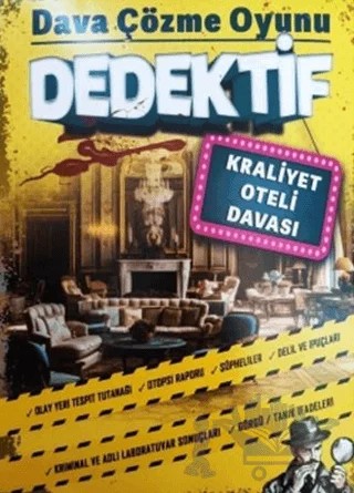 Dedektif Dava Çözme Oyunu - Kraliyet Oteli Davası – Kolektif – MT Dedektiflik kitap kapağı