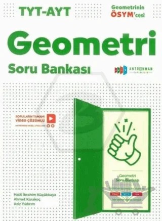 TYT-AYT Geometri Soru Bankası – Halil İbrahim Küçükkaya, Ahmet Karakoç, Aziz Yıldırım – Antrenman Yayıncılık kitap kapağı