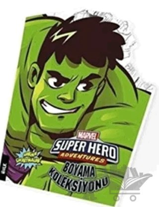 Hulk - Marvel Süper Kahramanlar Boyama Koleksiyonu – Kolektif – Beta Kids kitap kapağı
