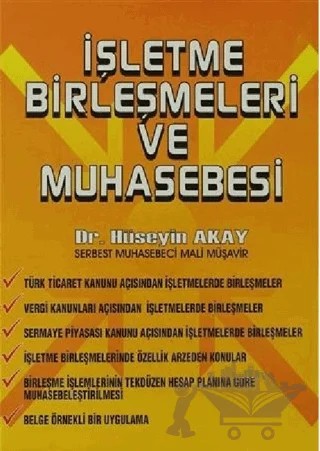 İşletme Birleşmeleri ve Muhasebesi – Hüseyin Akay – Türkmen Kitabevi kitap kapağı