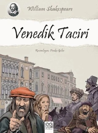 Venedik Taciri – William Shakespeare – 1001 Çiçek Kitaplar kitap kapağı