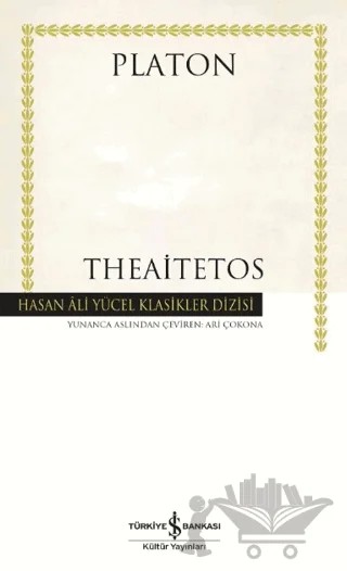Theaitetos – Platon – İş Bankası Kültür Yayınları kitap kapağı