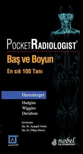 Pocket Radiologist: Baş ve Boyun - En Sık 100 Tanı – Hudgins, Wiggins, Davidson – Nobel Tıp Kitabevleri kitap kapağı