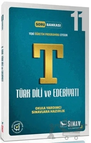 11. Sınıf Türk Dili ve Edebiyatı Soru Bankası – Kolektif – Sınav Yayınları kitap kapağı