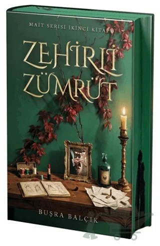 Zehirli Zümrüt (Yan Boyamalı Özel Baskı) – Buşra Balçık – Vera Kitap kitap kapağı