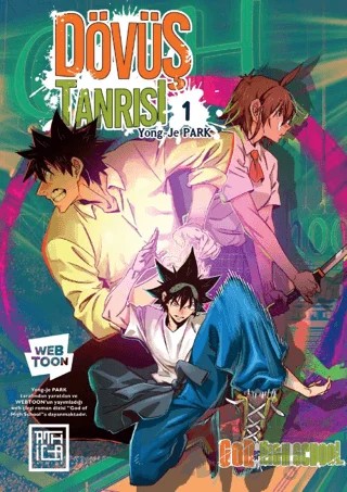Dövüş Tanrısı 1 – Yong-Je Park – Athica Yayınları kitap kapağı