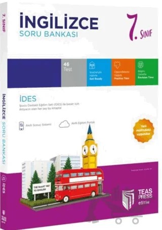 7. Sınıf İngilizce Soru Bankası – Kolektif – Teas Press kitap kapağı