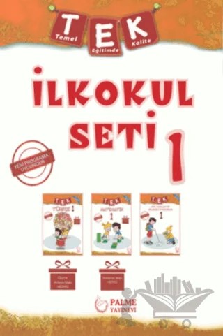1. Sınıf Tek İlkokul Seti – Kolektif – Palme Yayınları kitap kapağı