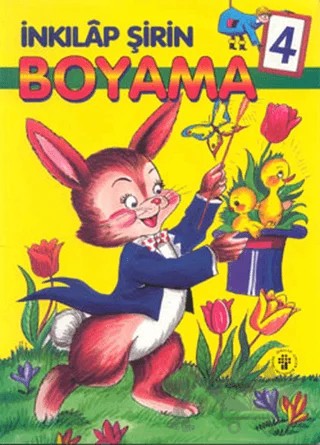 İnkılap Şirin Boyama 4 – Yüksel Akman – İnkılap Kitabevi kitap kapağı