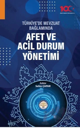Türkiye'de Mevzuat Bağlamında Afet ve Acil Durum Yönetimi – Kolektif – Türk İdari Araştırmaları Vakfı kitap kapağı