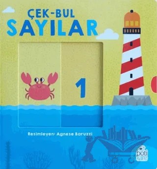 Çek-Bul Sayılar – Agnese Baruzzi – Pötikare Yayıncılık kitap kapağı