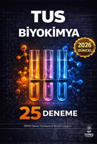 TUS Biyokimya 25 Deneme – Kolektif – Güneş Kitabevleri Yayınları kitap kapağı