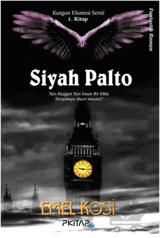 Siyah Palto – Emel Kosi – P Kitap Yayıncılık kitap kapağı