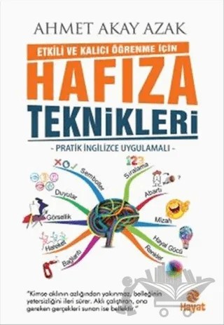 Hafıza Teknikleri – Ahmet Akay Azak – Hayat Yayınları kitap kapağı