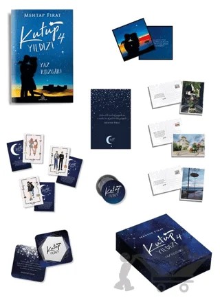 Kutup Yıldızı 4 - Yaz Rüzgarı (Hediyeli Özel Kutulu) – Mehtap Fırat – Ephesus Yayınları kitap kapağı