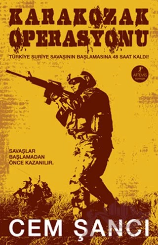 Karakozak Operasyonu – Cem Şancı – Artemis Yayınları kitap kapağı