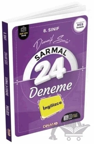 8. Sınıf İngilizce Sarmal 24 Deneme – Kolektif – Dinamo Yayınları kitap kapağı