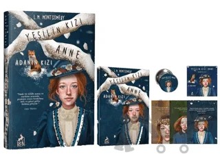 Yeşilin Kızı Anne 3 - Adanın Kızı (Defter, Rozet, Ayraç ve Üç Adet Yılbaşı Kartı Hediyeli) – L. M. Montgomery, Lucy Maud Montgomery – Ren Kitap kitap kapağı