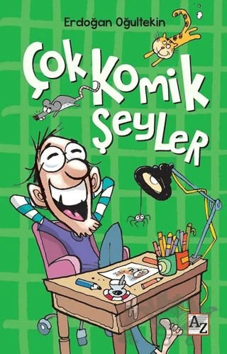Çok Komik Şeyler – Erdoğan Oğultekin – Az Kitap kitap kapağı