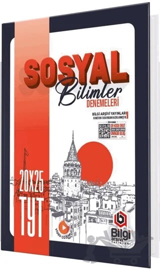 TYT Sosyal Bilimler 20 x 25 Denemeleri – Kolektif – Bilgi Arşivi Yayınları kitap kapağı