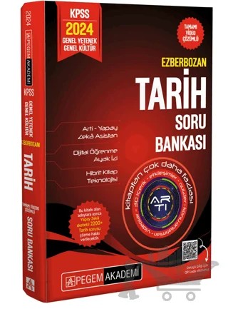 2024 Ezberbozan KPSS Genel Yetenek Genel Kültür Tarih Soru Bankası – Kolektif – Pegem Akademi Yayıncılık kitap kapağı