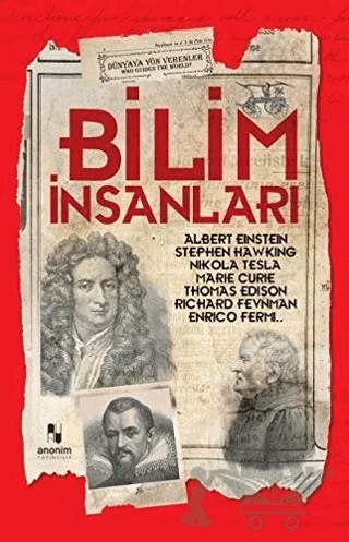 Bilim İnsanları – Muhammet Cüneyt Özcan – Anonim Yayıncılık kitap kapağı