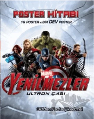 Disney Yenilmezler - Ultron Çağı Poster Kitabı – Kolektif – Doğan Egmont Yayıncılık kitap kapağı