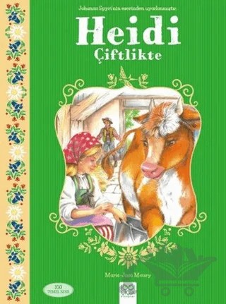 Heidi Çiftlikte – Marie-Jose Maury – 1001 Çiçek Kitaplar kitap kapağı