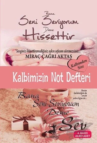 Kalbimizin Not Defteri – Miraç Çağrı Aktaş – Olimpos Yayınları kitap kapağı