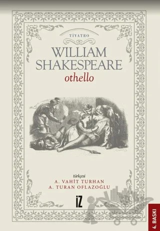 Othello – William Shakespeare – İz Yayıncılık kitap kapağı