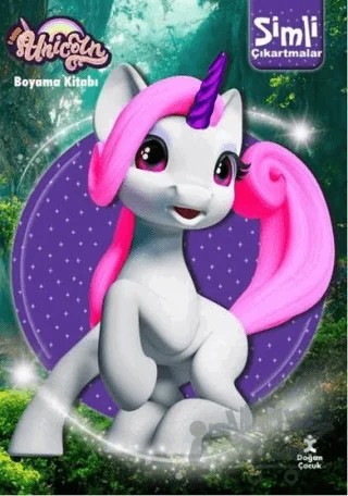 Unicorn Simli Çıkartmalı Boyama Kitabı – Kolektif – Doğan Çocuk kitap kapağı