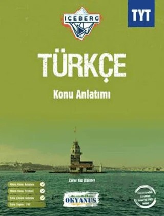 TYT Iceberg Türkçe Konu Anlatımı – Zafer Yaz – Okyanus Yayınları kitap kapağı