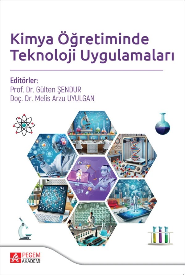Kimya Öğretiminde Teknoloji Uygulamaları – Pegem Akademi Yayıncılık kitap kapağı