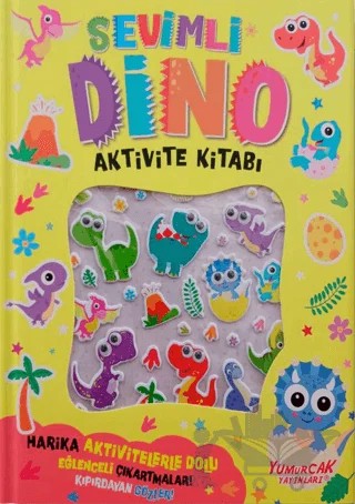 Sevimli Dino Aktivite Kitabı – Kolektif – Yumurcak Yayınları kitap kapağı