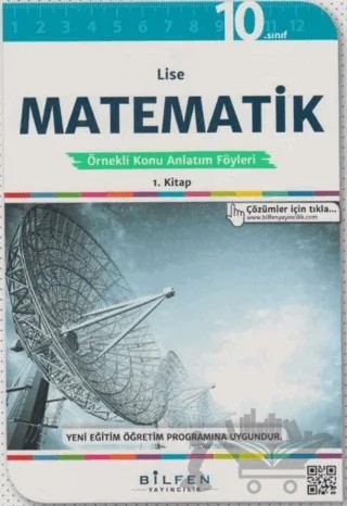 10. Sınıf Matematik Örnekli Konu Anlatım Föyleri – Kolektif – Bilfen Yayıncılık kitap kapağı