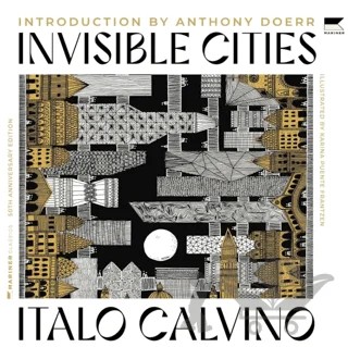 Invisible Cities – Italo Calvino – Vintage kitap kapağı