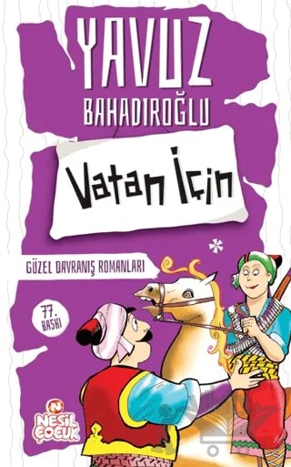 Vatan İçin – Yavuz Bahadıroğlu – Nesil Çocuk Yayınları kitap kapağı