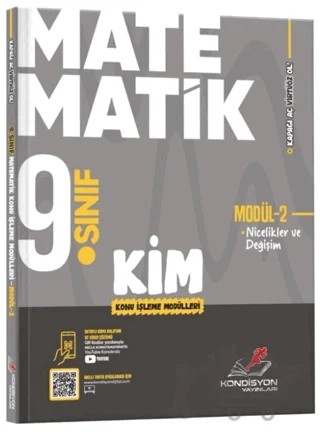 9. Sınıf Virtüöz Matematik Konu İşleme Modülü 2 – Kolektif – Kondisyon Yayınları kitap kapağı