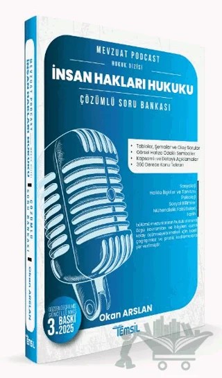 İnsan Hakları Hukuku Çözümlü Soru Bankası – Okan Arslan – Temsil Kitap kitap kapağı