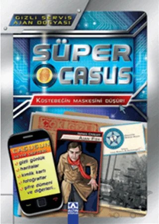 Süper Casus – Kolektif – Altın Kitaplar kitap kapağı