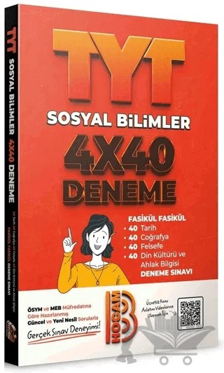 TYT Sosyal Bilimler 4x40 Fasikül Denemeler – Kolektif – Benim Hocam Yayınları kitap kapağı