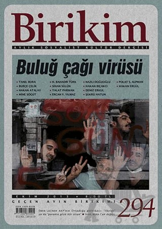 Birikim Aylık Sosyalist Kültür Dergisi Sayı: 294 – Birikim Yayınları kitap kapağı