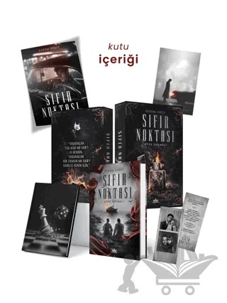 Sıfır Noktası 3: Ateş Sarmalı - Hediyeli Kutu – Gizem Yiğit – Guardian kitap kapağı