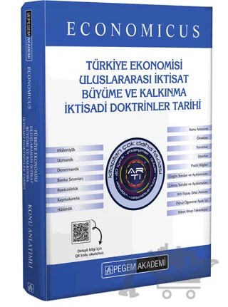 KPSS A Grubu Economicus Türkiye Ekonomisi, Uluslararası İktisat, Büyüme ve Kalkınma, İktisadi Doktri – Kolektif – Pegem Akademi Yayıncılık kitap kapağı