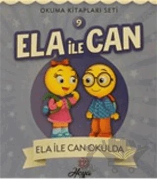 Ela İle Can 9 - Ela İle Can Okulda – Kolektif – Hoya kitap kapağı