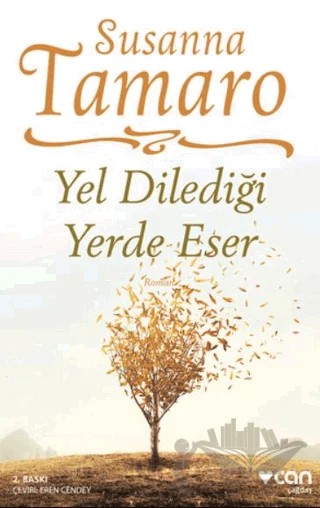 Yel Dilediği Yerde Eser – Susanna Tamaro – Can Yayınları kitap kapağı