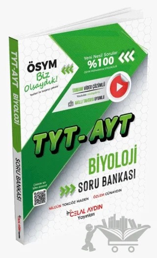 TYT AYT Biyoloji Soru Bankası – Nilgün Koca – Celal Aydın Yayınları kitap kapağı
